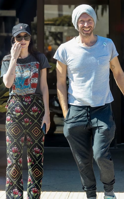 Dakota Johnson y Chris Martin