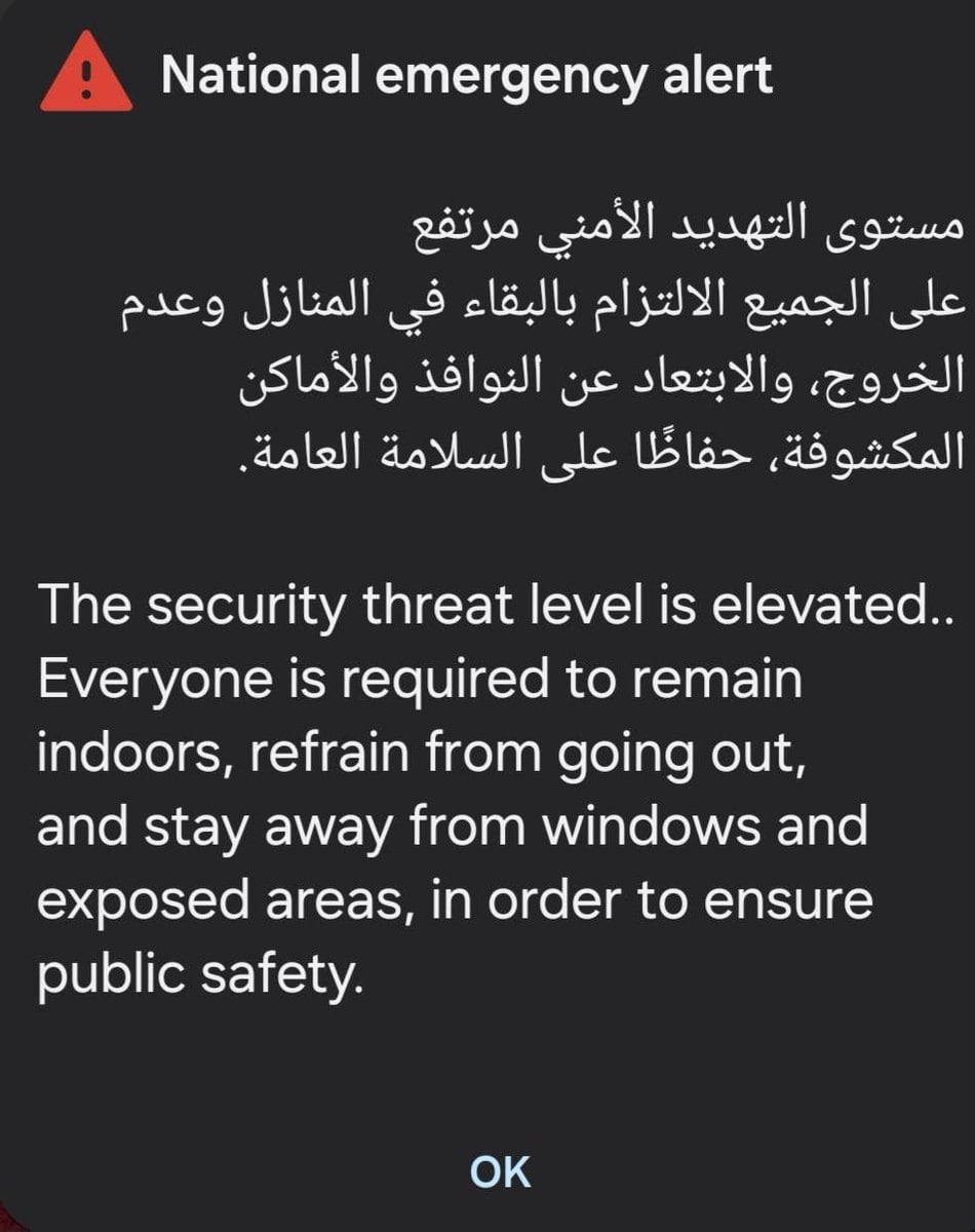 Guerra en Irán pone en alerta a Qatar; piden evitar zonas expuestas