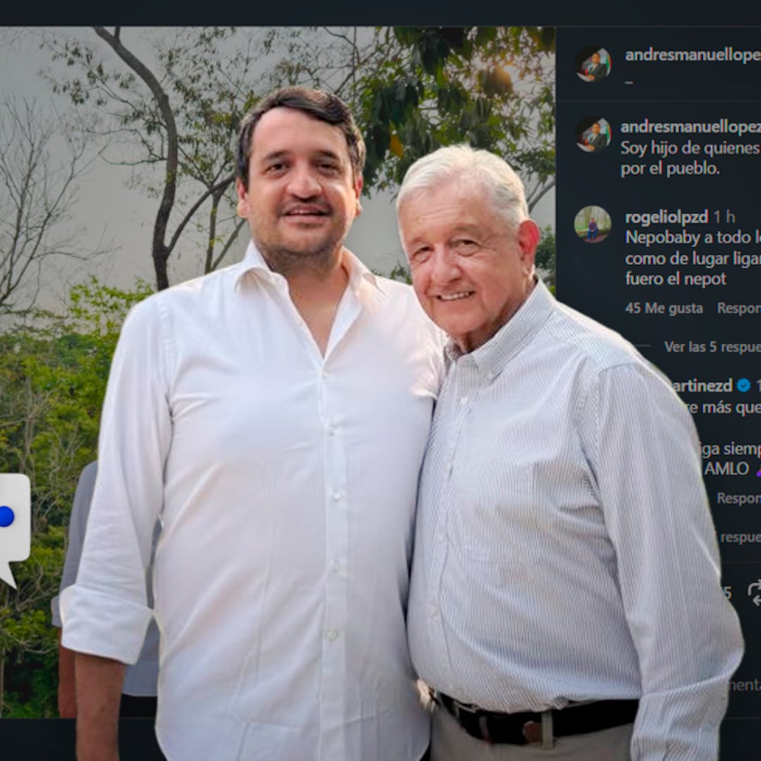 López Beltrán reaparece al lado de AMLO con un mensaje
