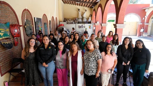 Ricardo Gallardo refuerza apoyo a mujeres con jornadas en Villa de Pozos y Mexquitic