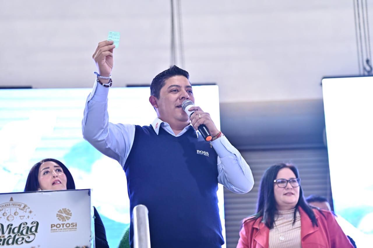 Ricardo Gallardo, gobernador de San Luis Potosí