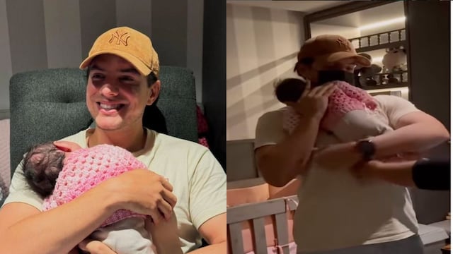 Vadhir Derbez ya conoció a su sobrina Tessa