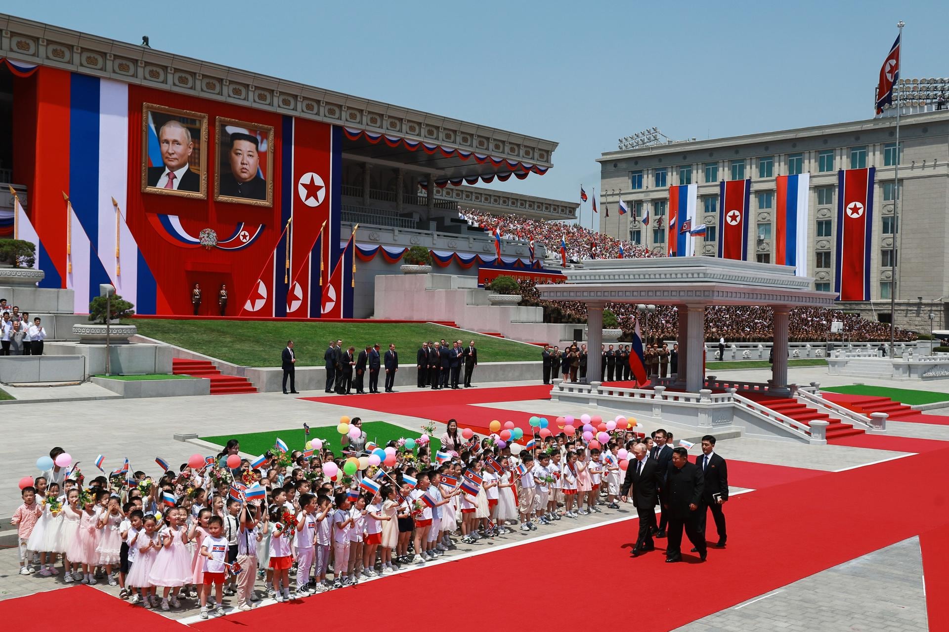 Apoyo entre Rusia y Corea del Norte