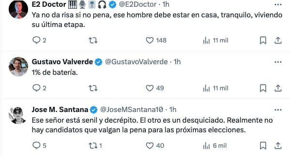 eL video viral de Joe Biden quieto, desata los mejores comentarios