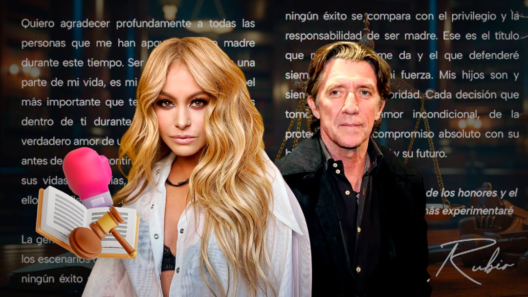 Paulina Rubio manda mensaje como madre en plena batalla por custodia con Colate