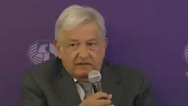Andrés Manuel López Obrador en la American Chamber of Mexico