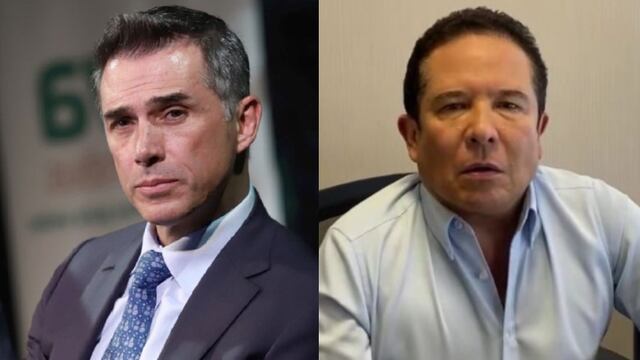 Sergio Mayer y Gustavo Adolfo Infante