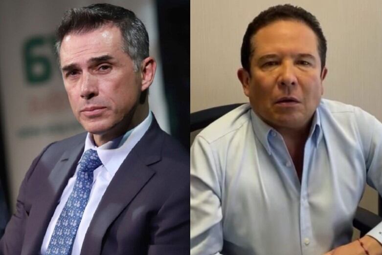 Sergio Mayer y Gustavo Adolfo Infante