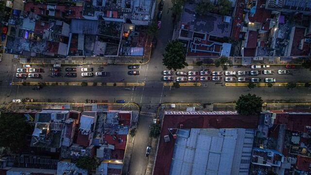 Operativo de seguridad en la alcaldía Venustiano Carranza