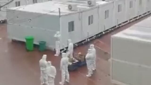 Campo de cuarentena en China