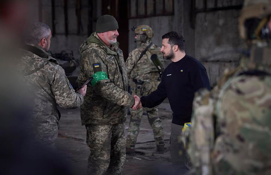 Guerra Rusia Ucrania, Volodímir Zelenski vista Jersón zona ocupada por los rusos