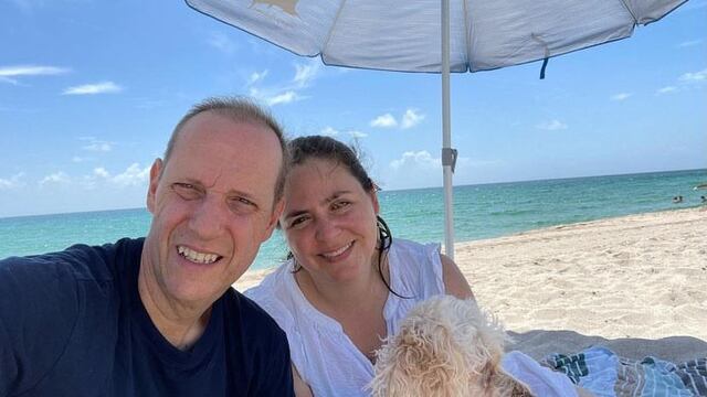 Paco Villa y su esposa.