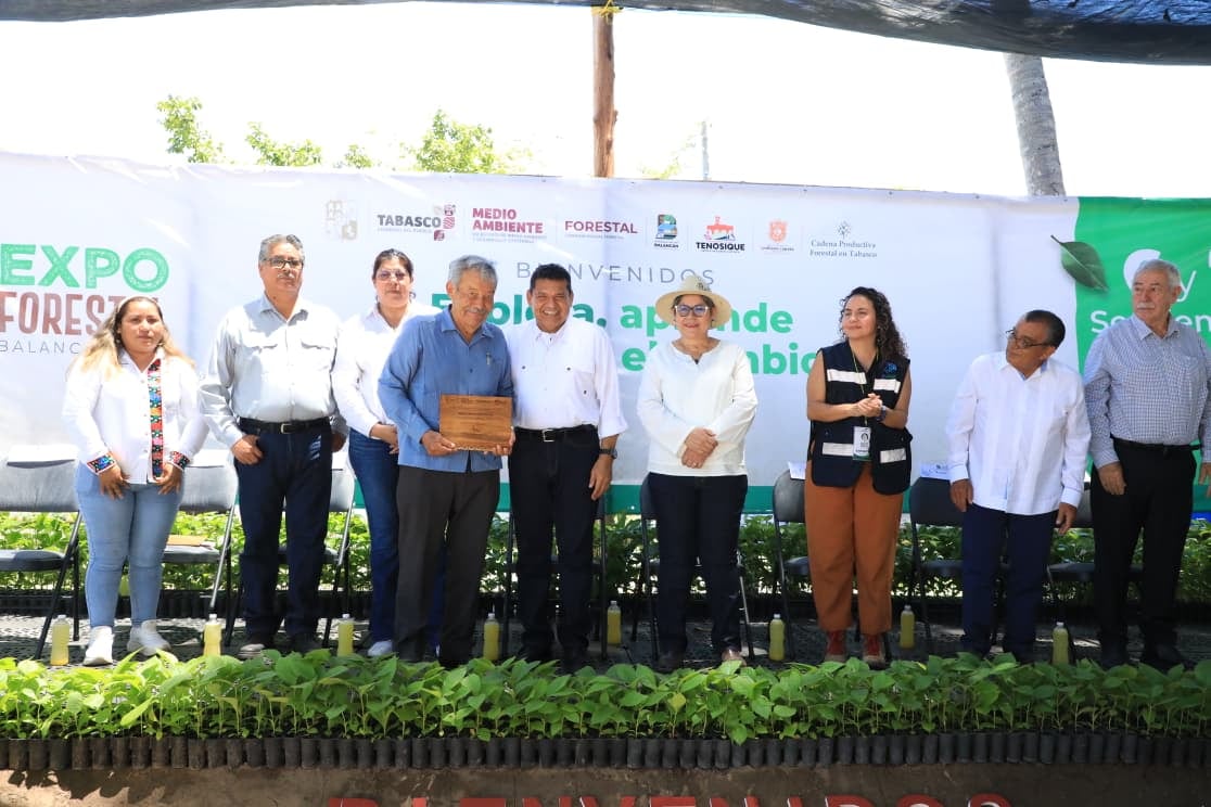 Javier May inaugura Expo Forestal 2025