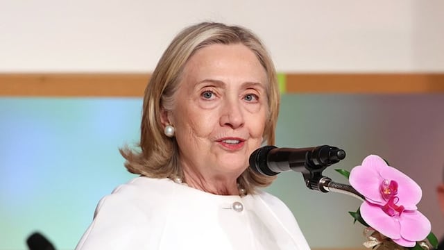 Hillary Clinton, ex secretaria de Estado de Estados Unidos