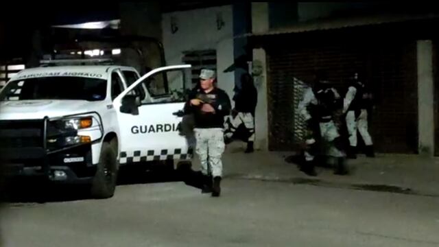 Operativo en la colonia Miguel Hidalgo, Culiacán