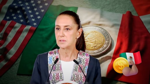 Sheinbaum presume fortaleza del peso pese a cambio en T-MEC
