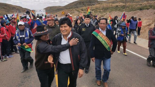 Evo Morales, expresidente de Bolivia.