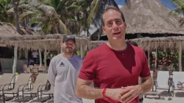 El alcalde de Tulum, en Quintana Roo, Diego Castañón Trejo