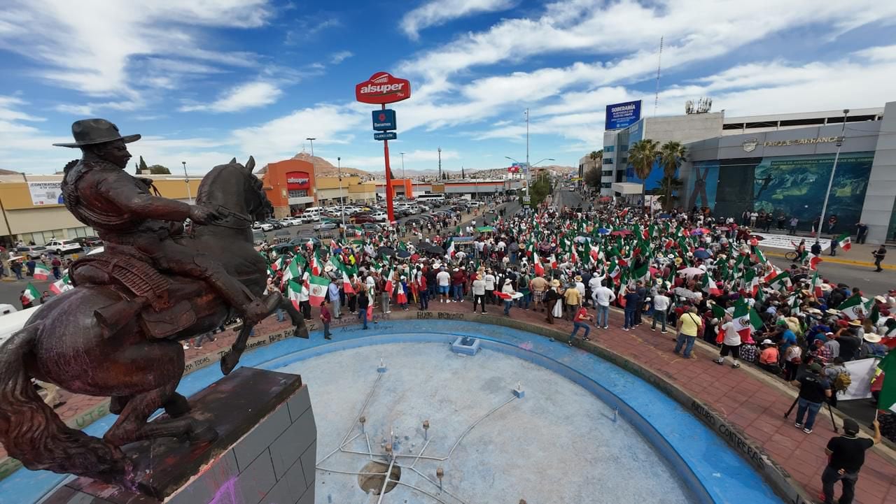 El PAN en Chihuahua negó sabotaje a Morena y acusa que el rechazo a la marcha fue por decisión ciudadana.