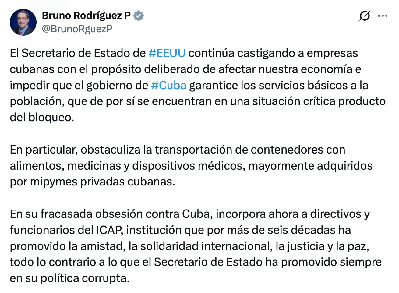 Estados Unidos amplía restricciones a estadounidenses que hagan negocios con Cuba