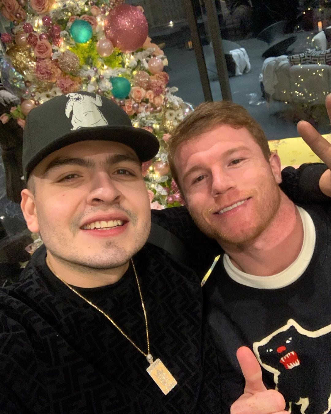 Beto Vega y el Canelo Álvarez