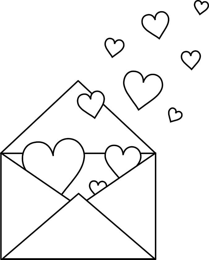 10 imágenes del Día del Amor y la Amistad: Dibujos bonitos para colorear e imprimir por San Valentín