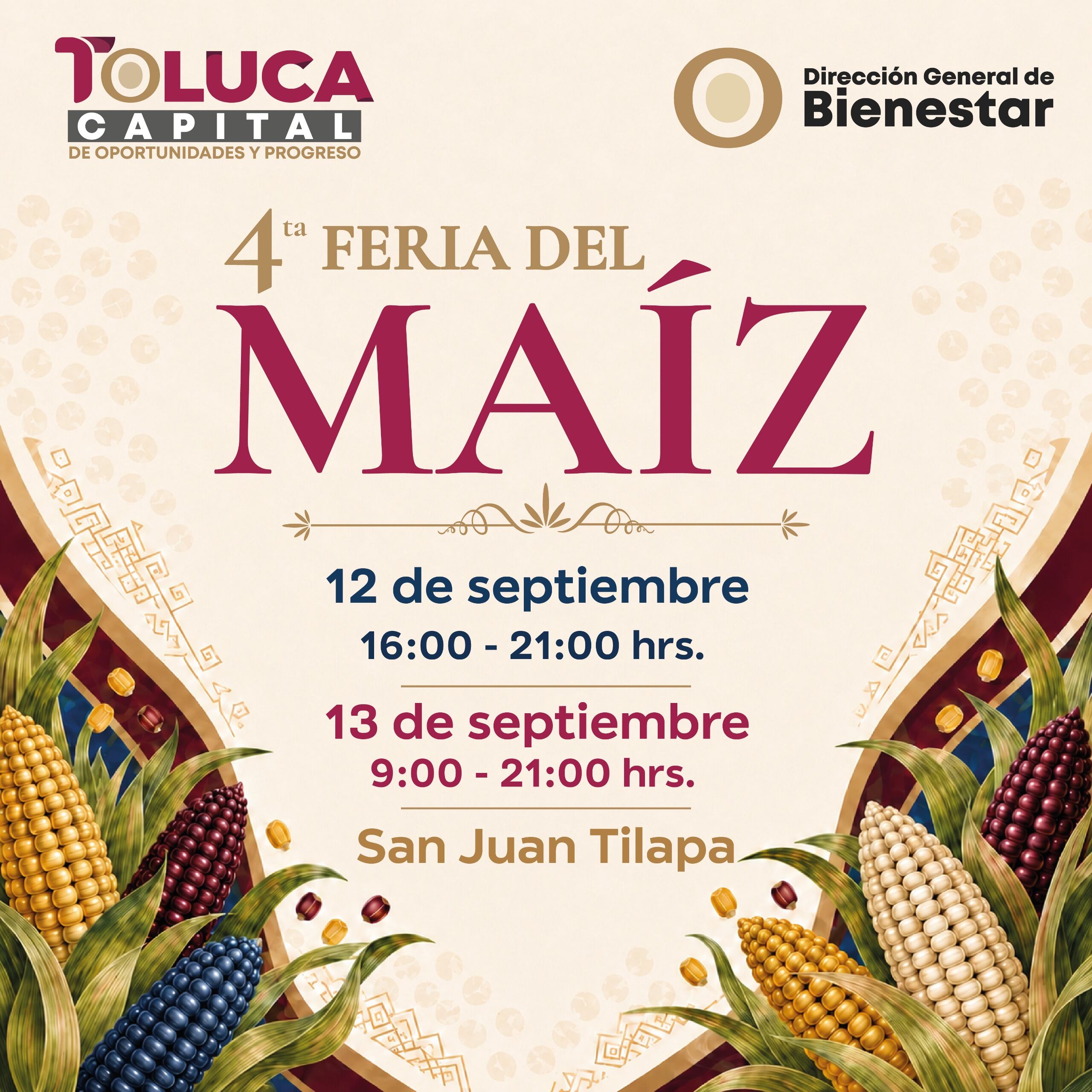 Feria del Maíz en San Juan Tilapa.
