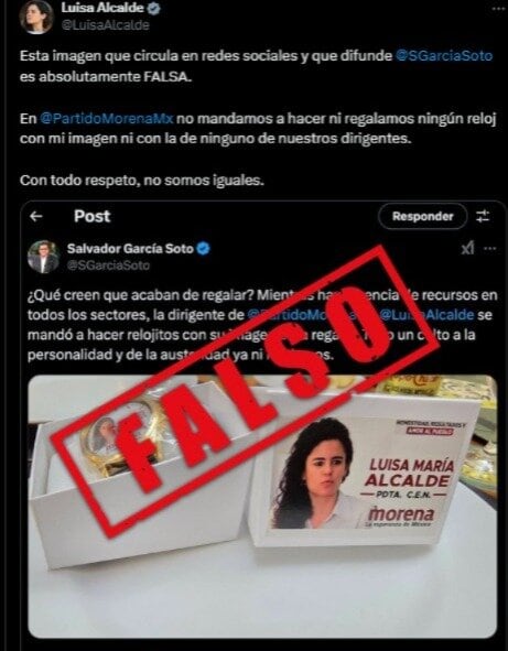 Reloj de Morena