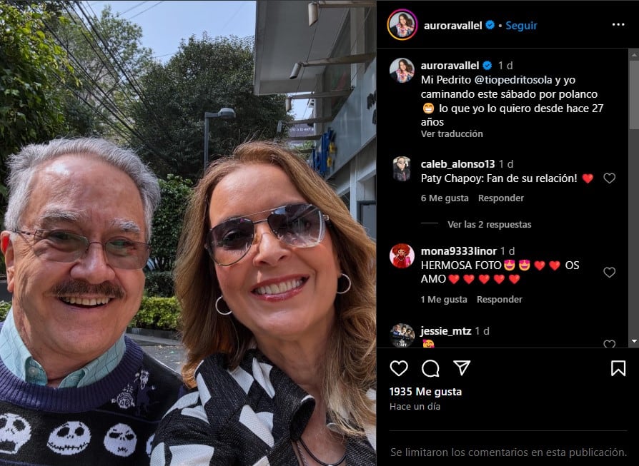 Pedro Sola y Aurora Valle