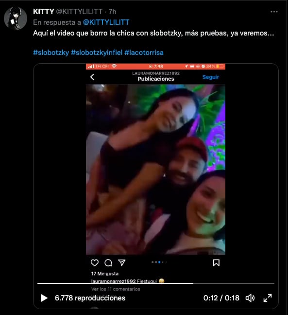 Asegura que Slobotzky le fue infiel a su esposa en Qatar