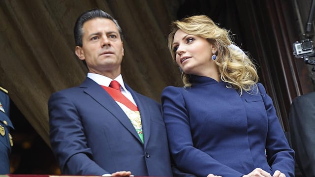 Angélica Rivera y Enrique Peña Nieto