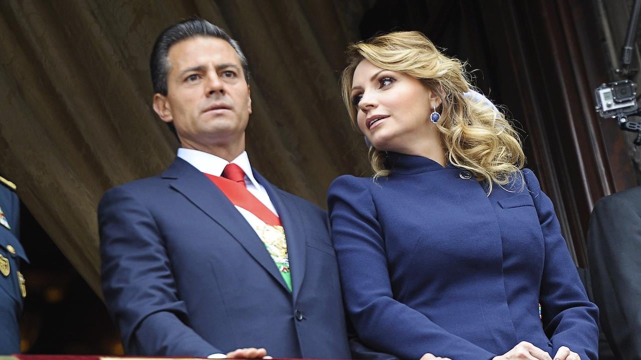 Angélica Rivera y Enrique Peña Nieto