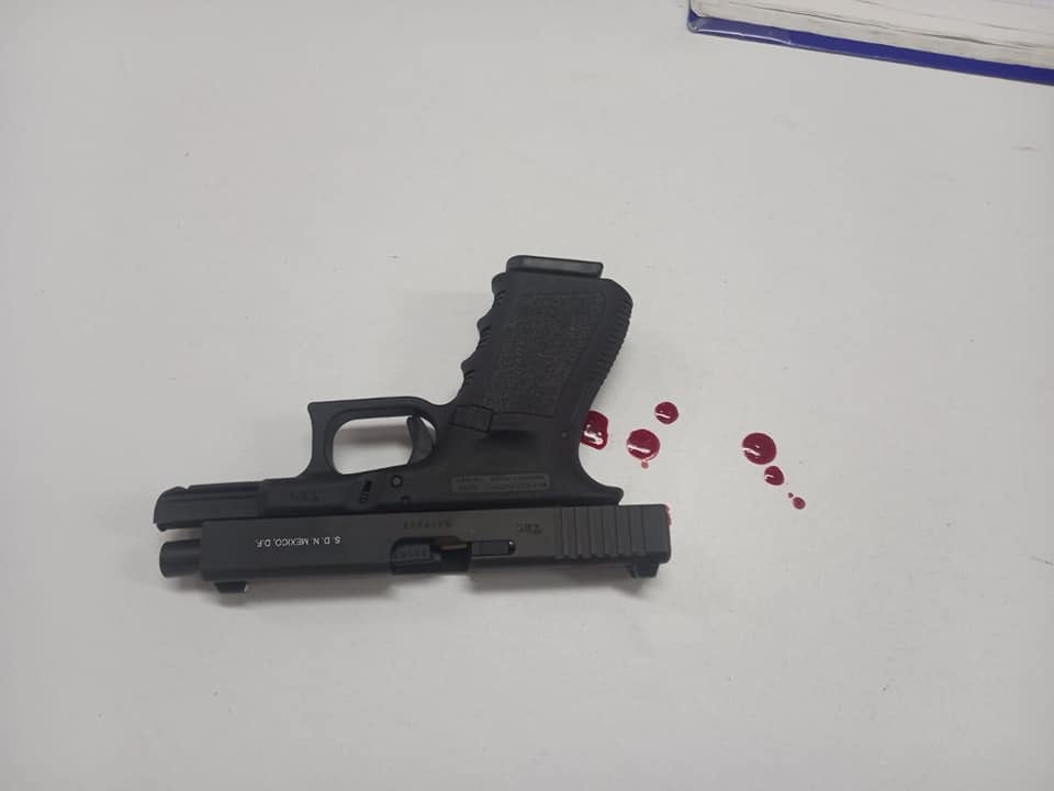 Arma en la Escuela Secundaria Diurna N° 79 "República de Chile" de la CDMX