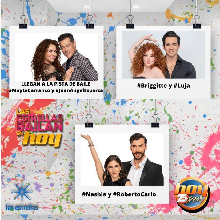 Las Estrellas bailan en Hoy 2023