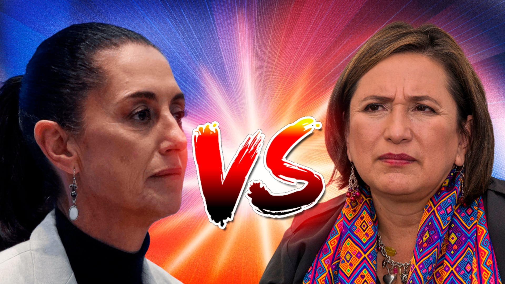Claudia Sheinbaum confronta a Xóchitl Gálvez por sus aspiraciones a sucederla en la CDMX