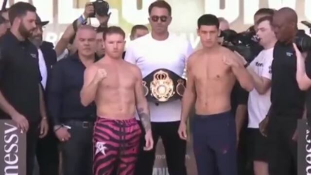 Canelo vs Bivol (Foto: Captura de video)