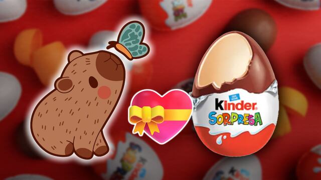 Cómo decorar un Huevo Kínder de capibara, paso a paso