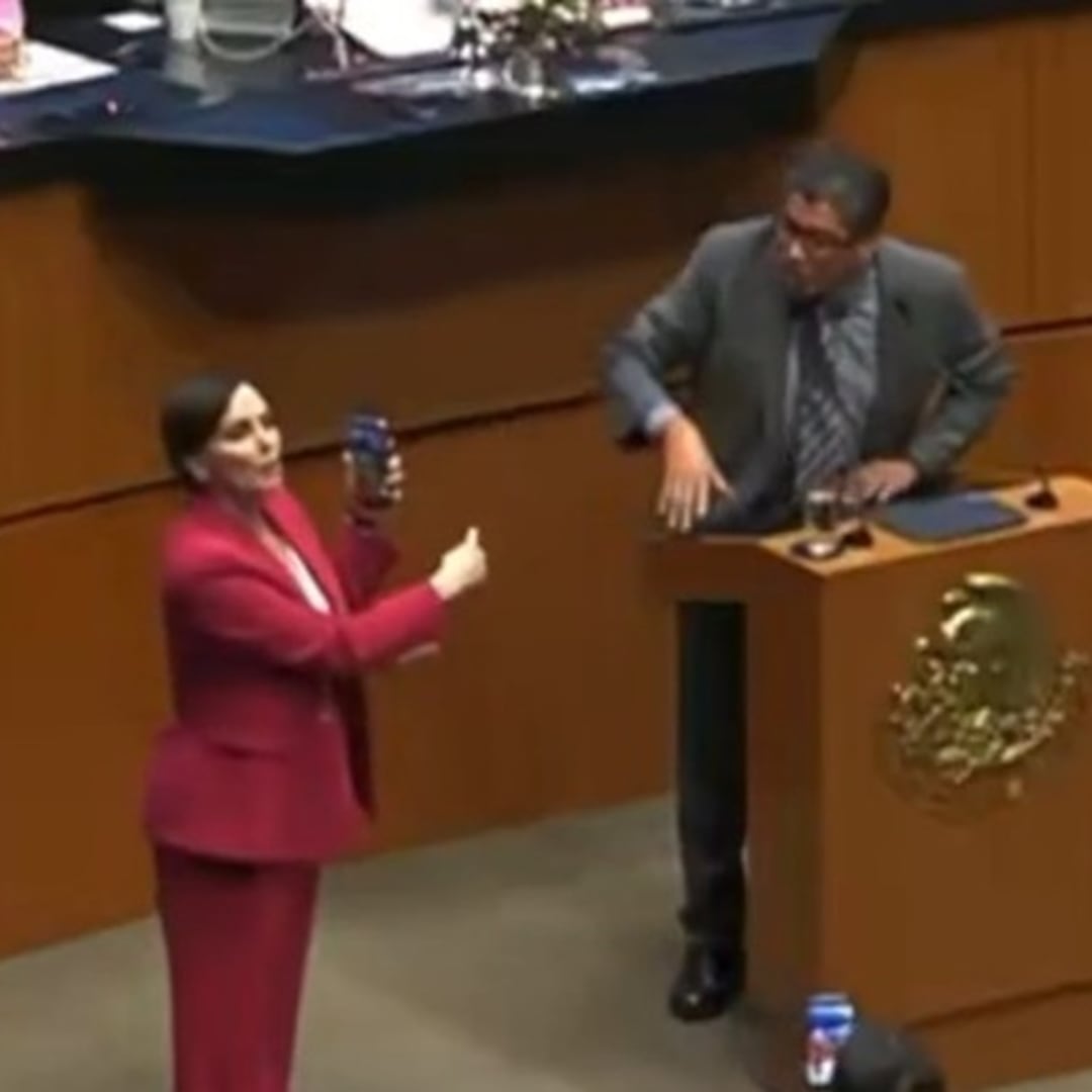 Se calienta el Senado: pelea entre Lilly Téllez y Saúl Monreal durante reforma electoral