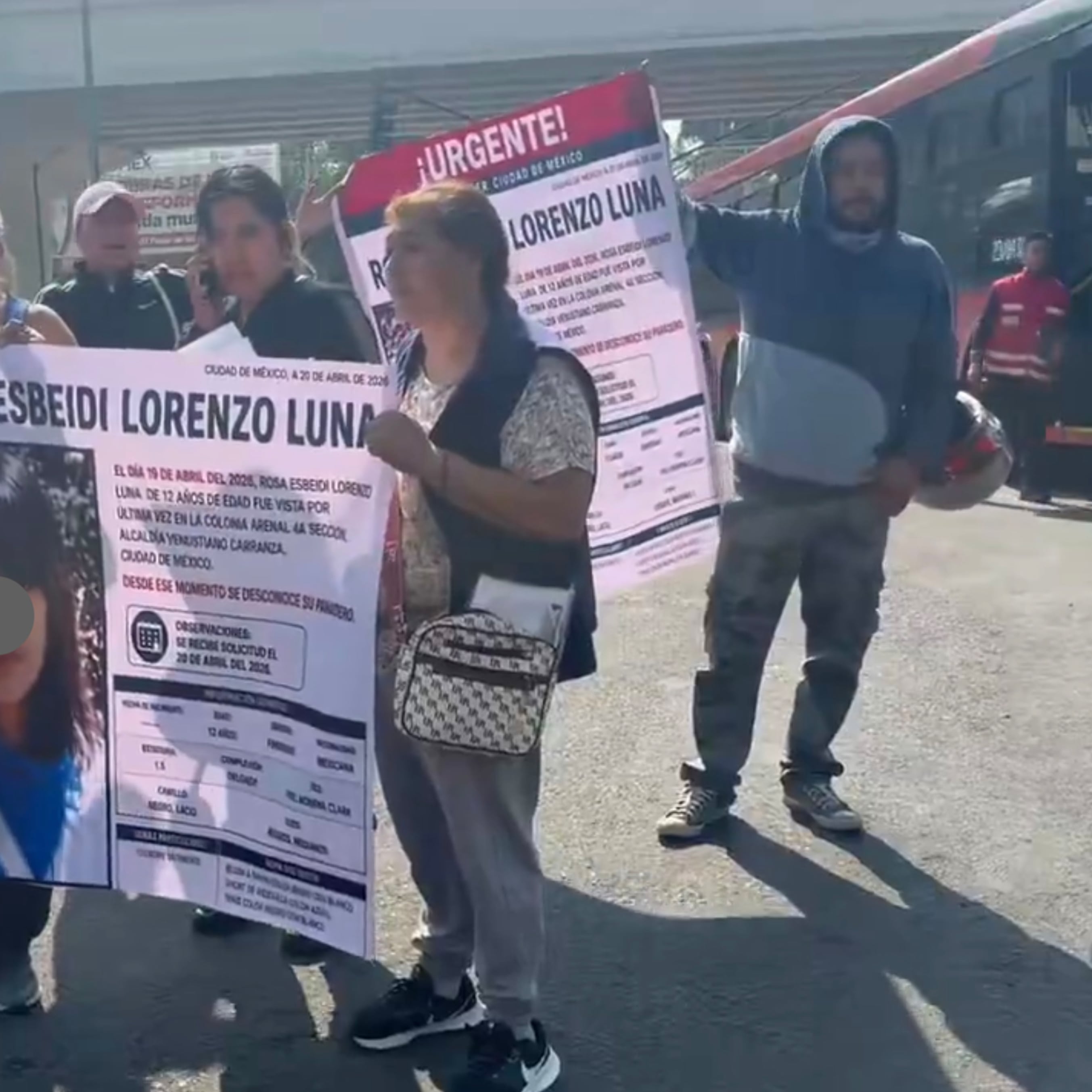 Rosa Esbeidi, de 12 años, es localizada con vida en el mercado de Mixcalco