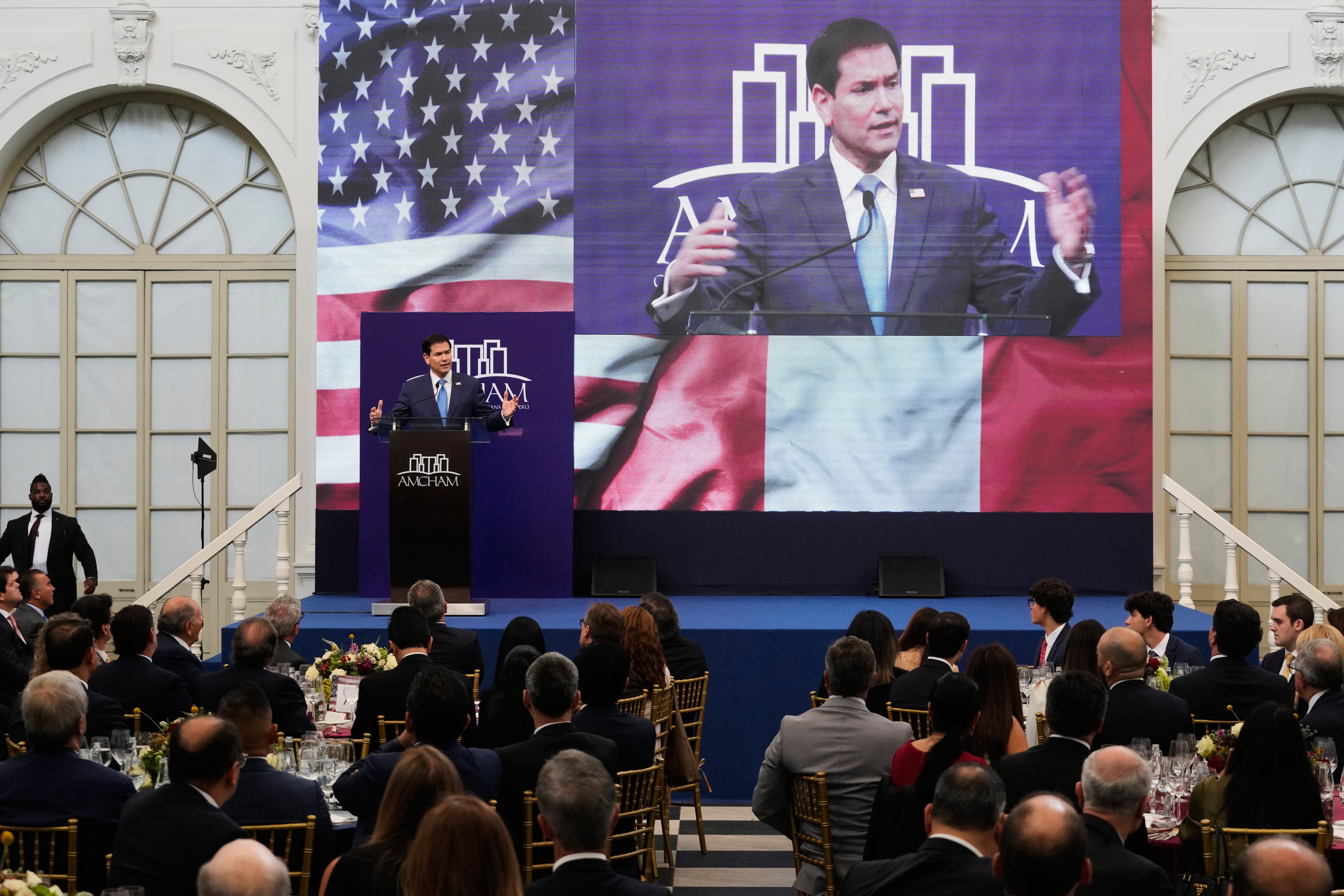 Rubio promete que Estados Unidos no combatirá cárteles sin consentimiento de sus aliados