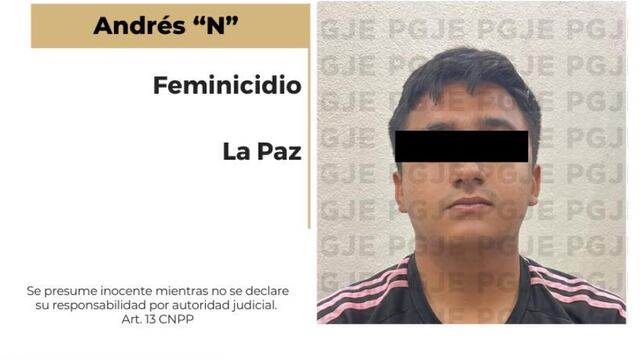 Ángel N fue detenido por el feminicidio de su hermana Leslie Desiree Agúndez