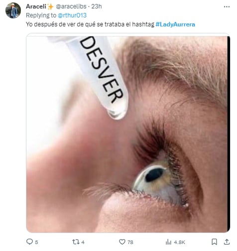 Memes de Lady Aurrerá