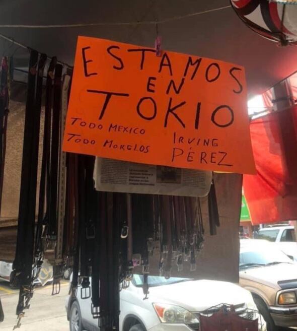 Puesto de abuelito decorado