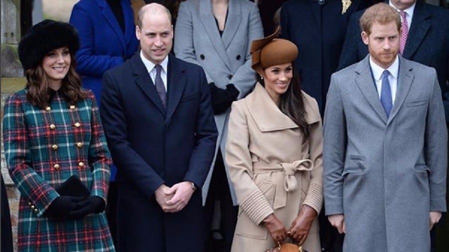 Familia real británica