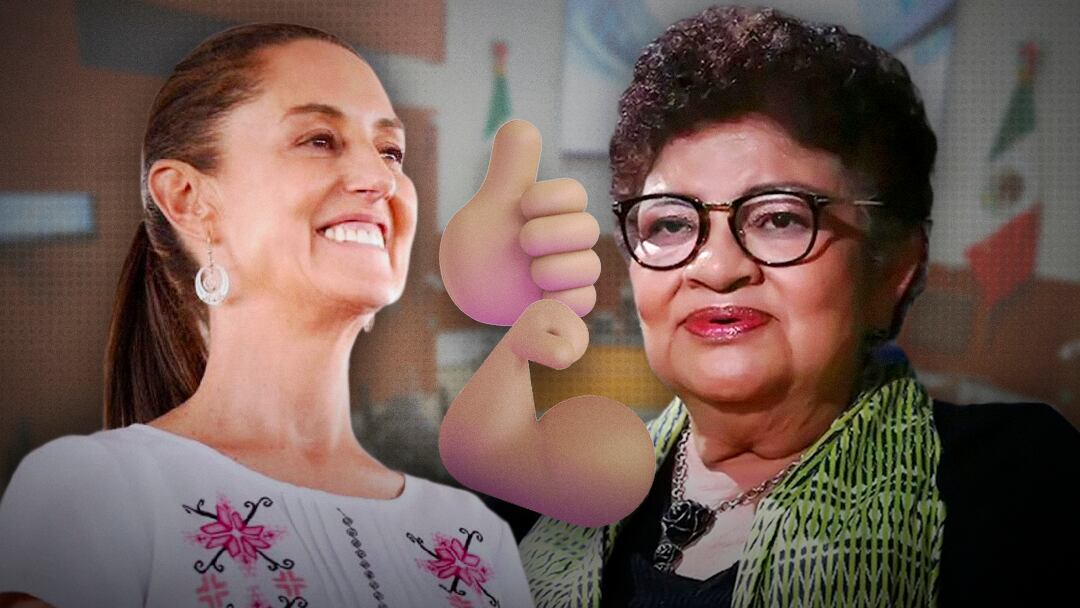 Claudia Sheinbaum invita a Ernestina Godoy a la Cámara de Senadores