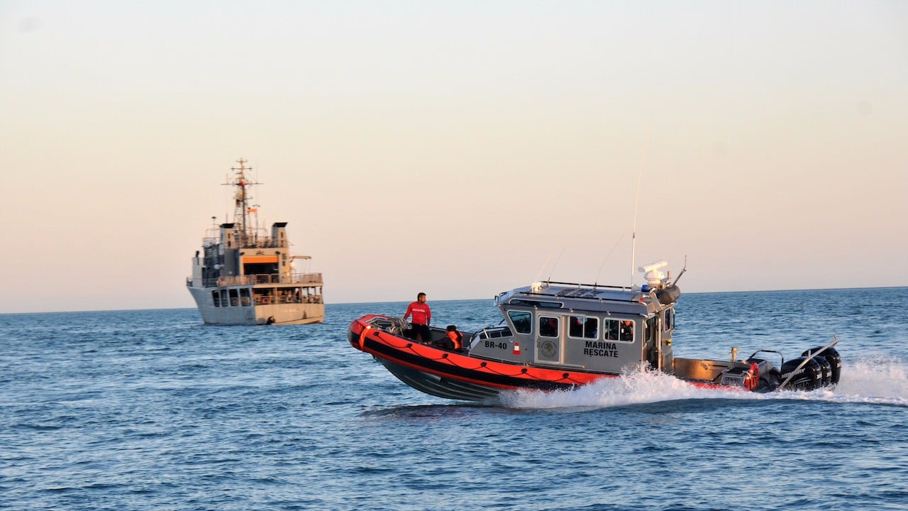 Unidad de rescate de la Semar