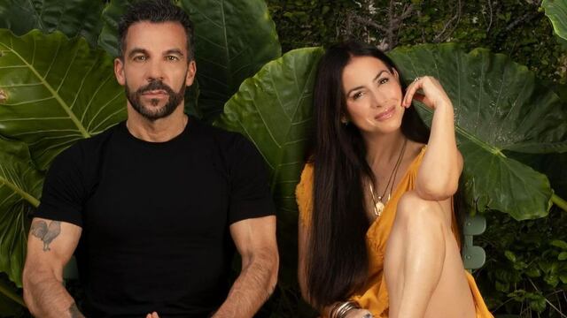 Claudia Lizaldi y Pedro Moctezuma