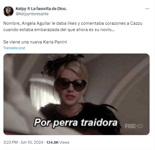 Memes de Ángela Aguilar y Christian Nodal