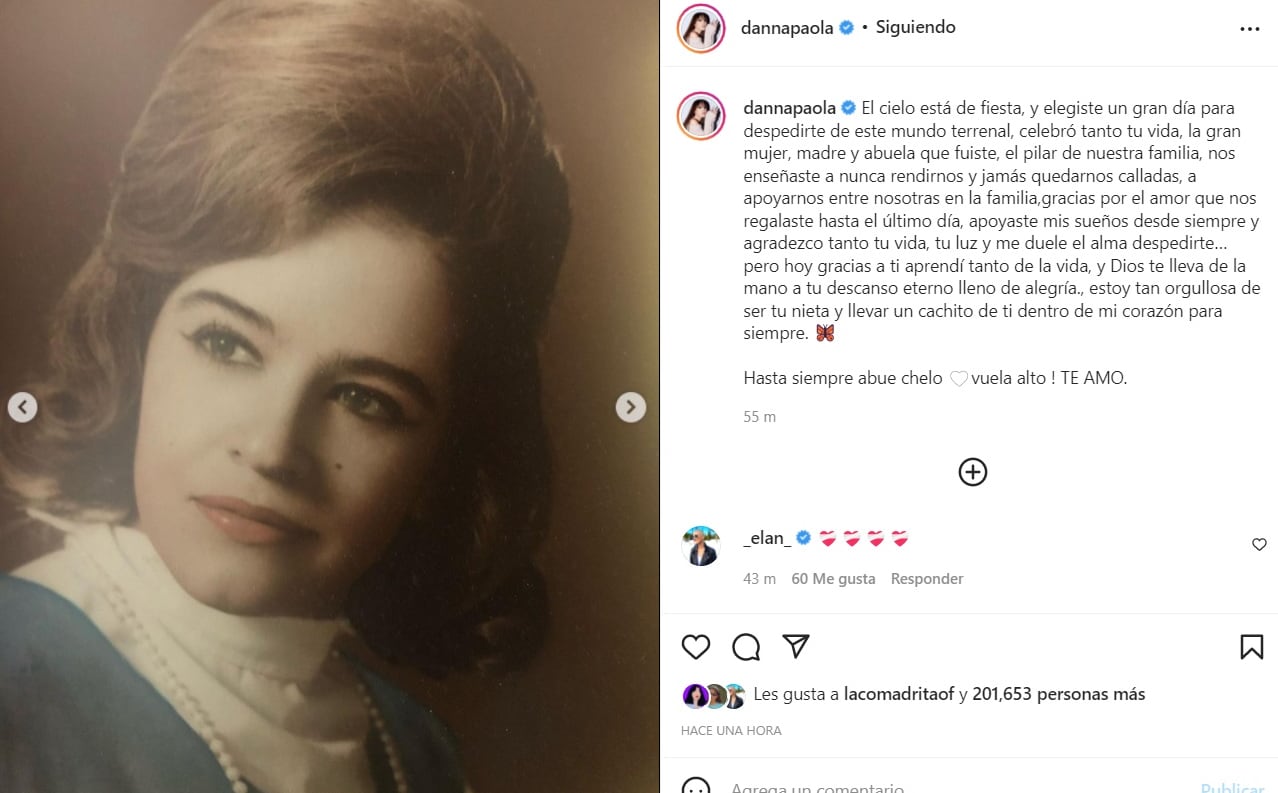 Abuelita de Danna Paola