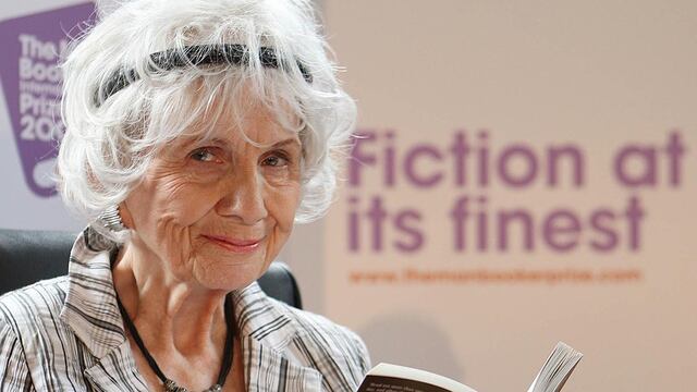 Alice Munro, ganadora del Premio Nobel de Literatura